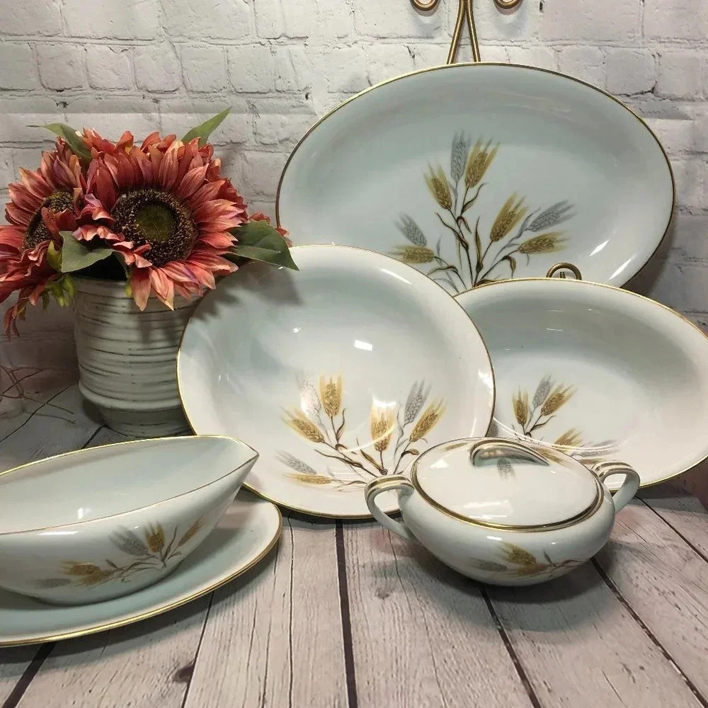 vintage noritake WHEATON fine china dinnerware made in Japan
